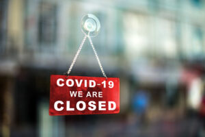 Cierre de negocios por coronavirus
